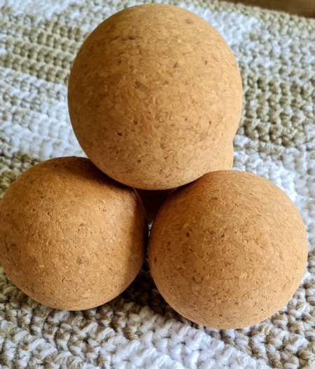 Cork therapy balls